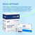 Dynarex DynaSafety Sterile Alcohol Prep Pads - Medium - 70% Isopropyl Alcohol, Individually Wrapped, Soft Cleaning Wipes - Case of 100 Boxes, 10 per Box