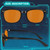 WINTOO Blue Light Glasses for Woman Men, 99% Blocking Square Frame 2 Pairs