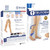Truform 20-30 mmHg Compression Stockings for Men and Women, Thigh High Length, Dot-Top, Open Toe, Beige, Small