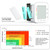 MMIZOO Wrist Blood Pressure Monitor BP Machine with Carrying Case White