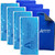 Sherpa Therapy Flexible Hot and Cold Gel Pack, 9.5" x 4.5", 4 Pack
