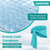 Comfcube Ice Pack for Back Pain Relief, 2 Hours Long Lasting Cold Reusable Lower Back Ice Wrap, FSA Eligible, Flexible Cold Pack for Lower Lumbar Pain, Sciatica, Herniated Disc, Surgery Recovery