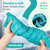 Comfcube Ice Pack for Back Pain Relief, 2 Hours Long Lasting Cold Reusable Lower Back Ice Wrap, FSA Eligible, Flexible Cold Pack for Lower Lumbar Pain, Sciatica, Herniated Disc, Surgery Recovery