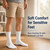 Doctor's Choice Diabetic Crew Socks for Men, Large (Size 10-13), 4 Pairs