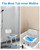 HOMLAND Shower Chair for Inside Shower with Removable Back, Aluminum Frame