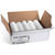 Aluf Plastics 7-8 Gallon Clear Trash Bags (1000 Count) - 24' x 24' - 6 Micron Equivalent High Density Value Garbage Bags Can Liners for Bathroom, Office, Industrial, Commercial, Recycling HCR-242406C