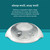 Homedics SoundSleep White Noise Sound Machine, Silver