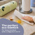 Betterway Bamboo Paper Towels - 6 Rolls, 2 Ply - Plastic Free, Disposable Kitchen Paper Towels - Select Size, Tree Free, Compostable, Strong & Absorbent, No Dyes - PFAS Free