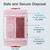 Sharps Container - Large Sharps Containers for Home Use, Needle Disposal