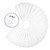 JOLLY CHEF 400 Pack Disposable Paper Napkins, Soft Bathroom Napkins Guest Disposable, 2-Ply White Paper Hand Towels for Halloween, Wedding, Thanksgiving