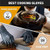 OKIAAS Vinyl Disposable Gloves, Latex-Free, Powder Free, Food Grade