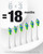7AM2M Sonic Electric Toothbrush with 6 Brush Heads for Adults&Kids, One Charge for 120 Days, Wireless Fast Charge, 5 Modes, 40000VPM Powered Toothbrush, 2 Minutes Built in Smart Timer -Pink