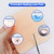 Niceful Silver Silicone Foam Dressing 4"x4" 5 Count for Sensitive Skin