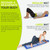 ProsourceFit Acupressure Mat and Pillow Set for Back/Neck Pain Relief and Muscle Relaxation, Blue