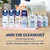 Cleancult Laundry Detergent Sheets - Resealable Box - 3 Stain Fighting Enzymes - Juniper Sandalwood - 60 Loads - Free of Harsh Chemicals - No Mess - No Plastic Waste (Pack of 2)