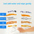 Melamine Sponge,100 Pack Magic Sponges Eraser Cleaning Pads in Bulk