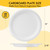 RACETOP Compostable Paper Plates 10 Inch [150 Pack]