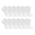 Dr. Scholl's Women's Diabetes & Circulator - 4 & 12 Pair Packs Non-binding Comfort And Moisture Management Socks, Low Cut, White, 8-12