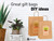 Qutuus Medium Gift Bags with Handles 8x4.5x10 Inch 100 pcs Brown Gift Bags Bulk, Kraft Paper Bags, Brown Paper Bags for Shopping, Wedding, Retail, Party Favor, Small Business