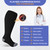 LEVSOX Wide Calf Compression Socks for Women Men Plus Size 15-20 mmHg Extra Large Knee High Support Sock for Nurses Pregnant Travel