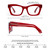 CCVOO Stylish Reading Glasses for Women, Stylish Eyeglasses, Blue Light Readers, Cheaters