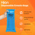Hion Vomit Bags Disposable – 100 Pack 1000ml Emesis Bags – Leak Resistant, Medical Grade, Portable – Perfect for Motion, Car & Aircraft Sickness, Pregnant Women