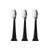 TAO Clean Umma Diamond Sonic Toothbrush Replacement Heads (3-Pack) – Replacement Heads for the TAO Clean Electric Toothbrush and Docking Station, Black