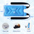 KingPavonini XXL Knee Ice Pack Wrap Around Entire Knee, 1 Pack, Sky-Blue
