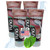 Tung Tongue Gel with Zinc, Fresh Mint Cleaner Gel Paste for Bad Breath Odors, Coating & Buildup, Fresh Breath Oral Care, USA Made, 4 Pack