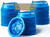 Valchoose 60 Pack Barf Bags Disposable, Portable Puke Bags Blue