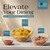 5 Pack Gold Plastic Angled Serving Bowl Disposable for Party Table 54oz