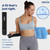 REVIX Ice Pack for Injuries Reusable Gel for Lower Back & Shoulder, Blue