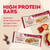 Atkins High Protein Bar Variety Pack, 12 Count