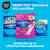 Tampax Radiant Tampons Multipack, with LeakGuard Braid, Regular/Super/Super Plus Absorbency, Up to 100% Leak and Odor Free Protection, Unscented, 77 Count