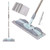 15-Inch Microfiber Mop with 4 Washable Pads for Floor Cleaning