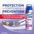 Lysol Fabric Disinfectant Spray, Fabric Sanitizer, Lavender, 15 oz, 3 Pack