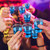 Zcaukya 500 Shot Glasses, 1oz Clear Plastic Disposable Hard Cups