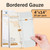 Bordered Gauze Island Dressing 4x14-25 Adhesive Island Dressings for Wound Protection - Good for Hospitals, Medical Facilities, First Aid Kits, and More