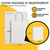 RACETOP Recycled Small White Kraft Paper Bags with Handles