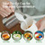 ECOEXTRA Coffee Cups 16 oz 200 Pack, Disposable Paper Cups for Hot Beverage Drinking, White Hot Cups Suitable for Party, Picnic, Travel, and Events