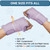 Comfytemp Wrist Ice Pack Wrap for Carpal Tunnel Relief, 2 Gel Packs, FSA Eligible Items Only List, Hot Cold Compression Brace for Hand Injuries Reusable, Tendonitis, Men Women Recovery Item (Purple)