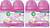 Air Wick Automatic Air Freshener Spray Refill, 2ct, Summer Delights, Odor Neutralization, Essential Oils (Pack of 2)