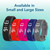 Tabtime Vibrating Alarm Wristband - Silent Alarm Watch for Adults and Kids - with up to 10 Personal or Pill Reminders per Day​