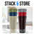 VELOMIX 6 Pack 28oz Protein Shaker Bottle, Stealth Edition