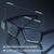 Titan Gaming Glasses, Blue Light Blocking, Night Driving Glasses for Men, Computer Protection, Gift for Gamers