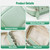 A8 Waterproof Pill Pouch Set, Pill Pouches for Travel with 14 Color Pouches