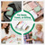 A8 Waterproof Pill Pouch Set, Pill Pouches for Travel with 14 Color Pouches