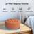 Sleep Sound Machine White Noise Machine with 30 Non Looping Sounds 12 Night light Colors with 5 Timers 36 Adjustable Volume Memory Function Brown Noise Machine for Baby kid Adult & Home Nursery Travel