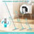 Carpet Rake for Pet Hair Removal Tool, Reusable Pet Hair Remover Broom