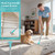Carpet Rake for Pet Hair Removal Tool, Reusable Pet Hair Remover Broom